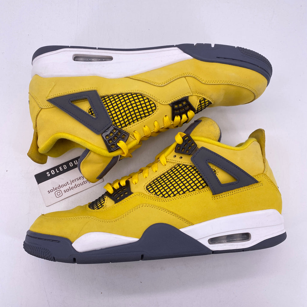 Air Jordan 4 Retro "Lightning" 2021 Used Size 14