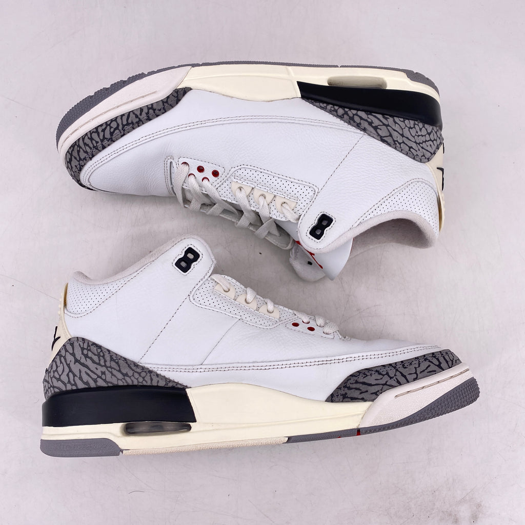 Air Jordan 3 Retro "White Cement Reimagined" 2023 Used Size 11.5