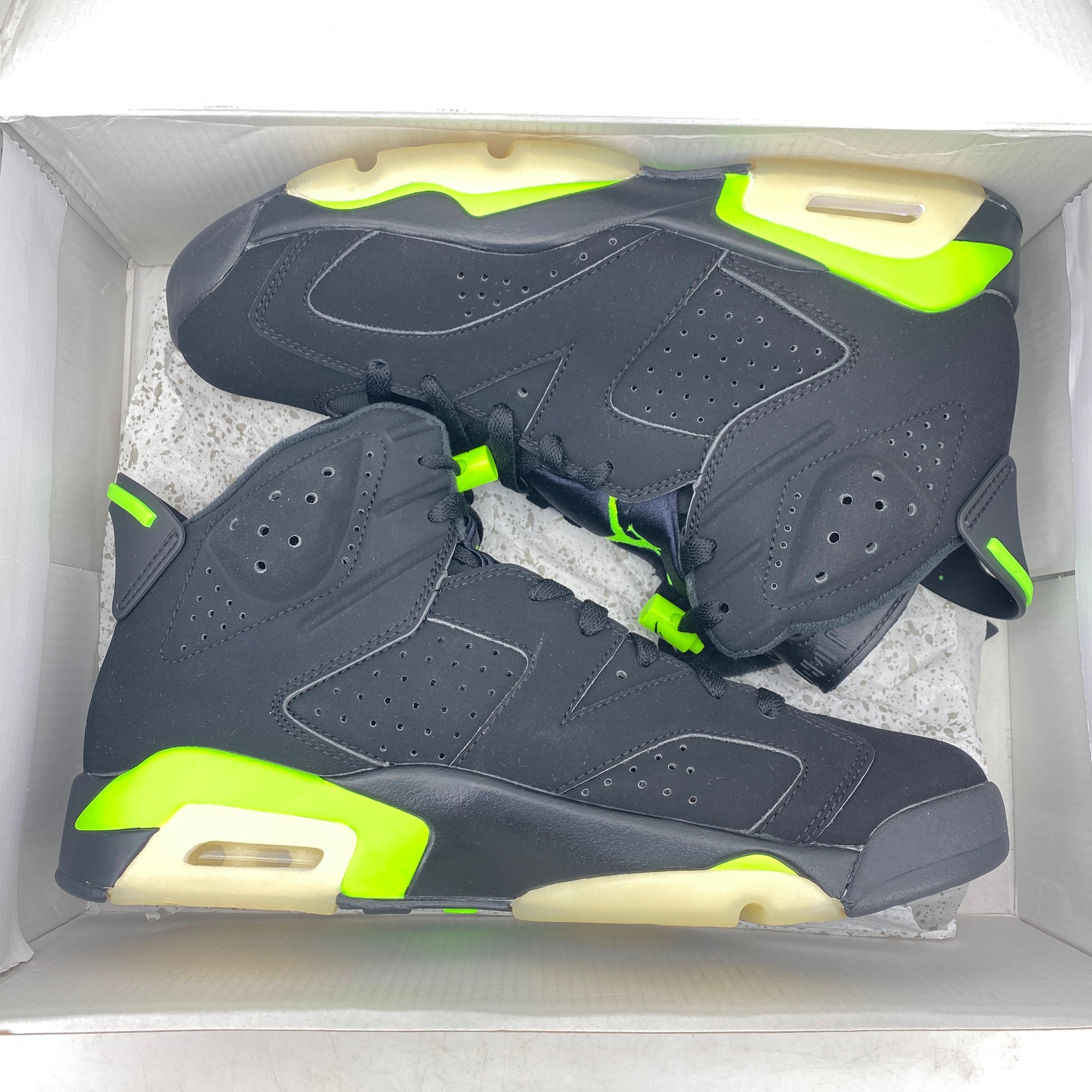 Air Jordan 6 Retro &quot;Electric Green&quot; 2021 Used Size 9.5