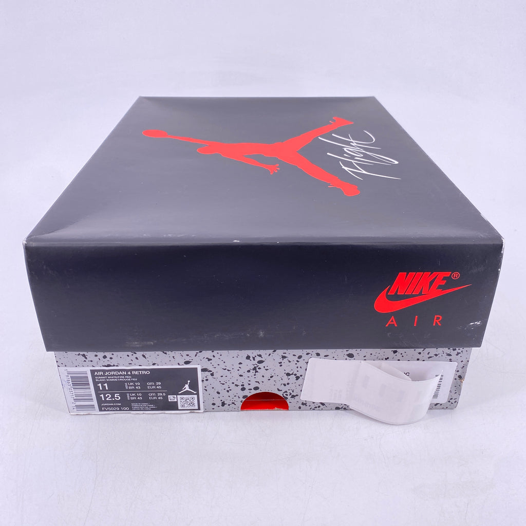 Air Jordan 4 Retro "White Cement" 2025 Used Size 11