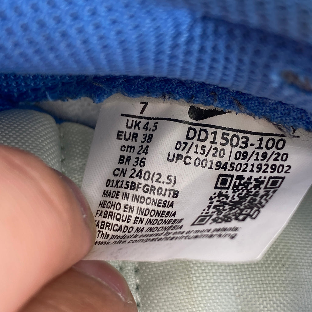 Nike (W) Dunk Low "Coast" 2021 Used Size 7W