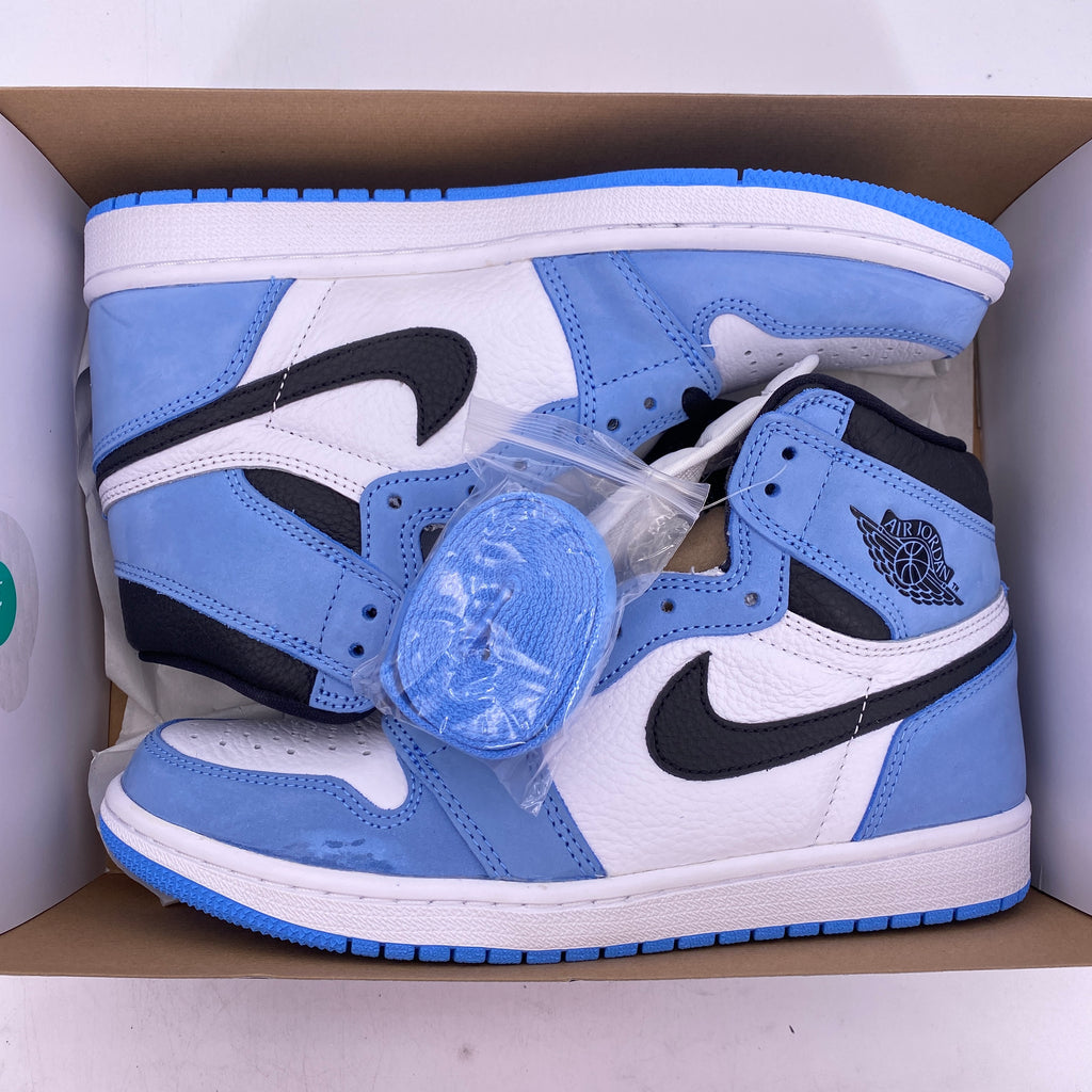 Air Jordan 1 Retro High OG "University Blue" 2021 New Size 8