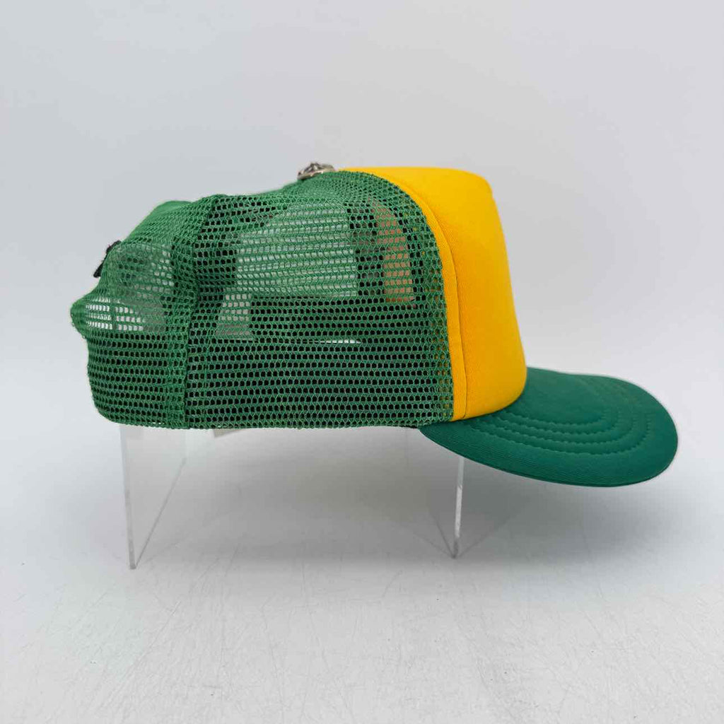 Chrome Hearts Trucker Hat "SMILEY" Used Green Size OS