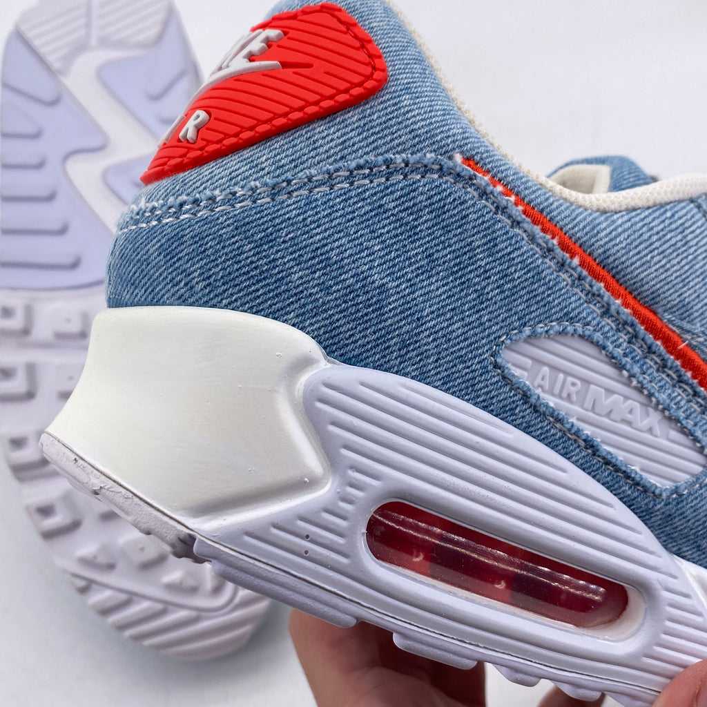 Nike Air Max 90 "Denim Light Wash" 2022 New Size 10.5