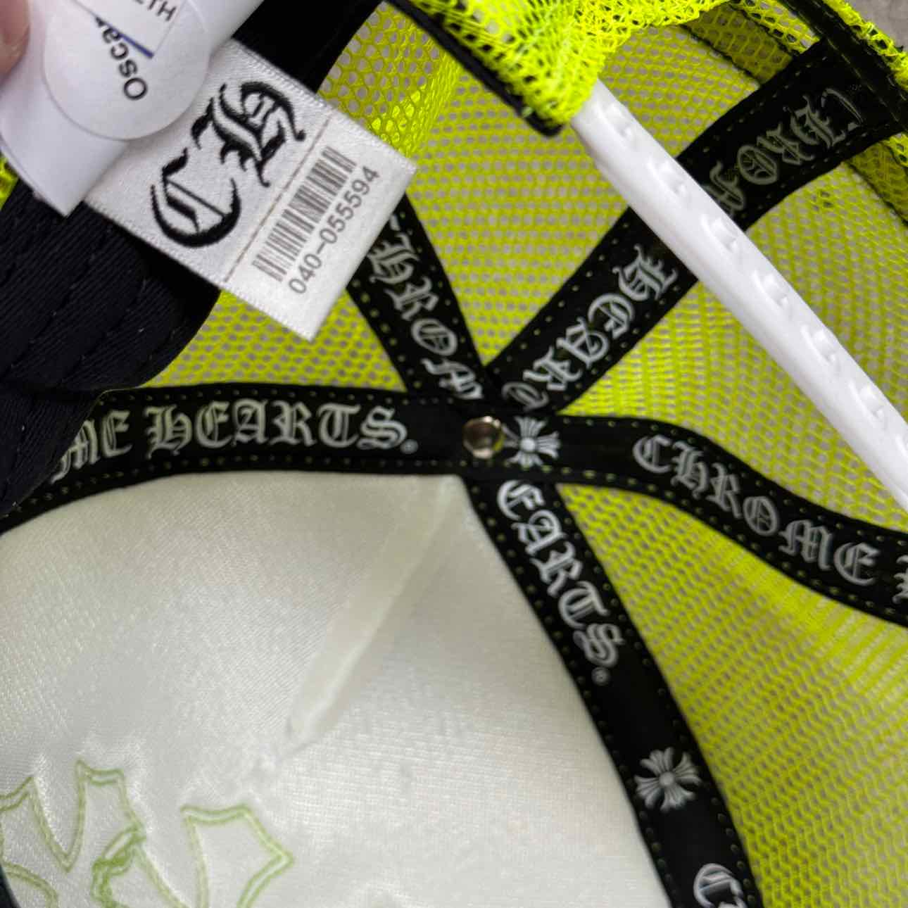 Chrome Hearts Trucker Hat &quot;CEMETERY&quot; New Neon Size OS