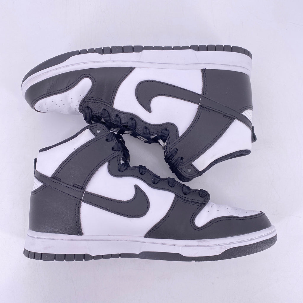 Nike Dunk High "Black White" 2021 Used Size 9