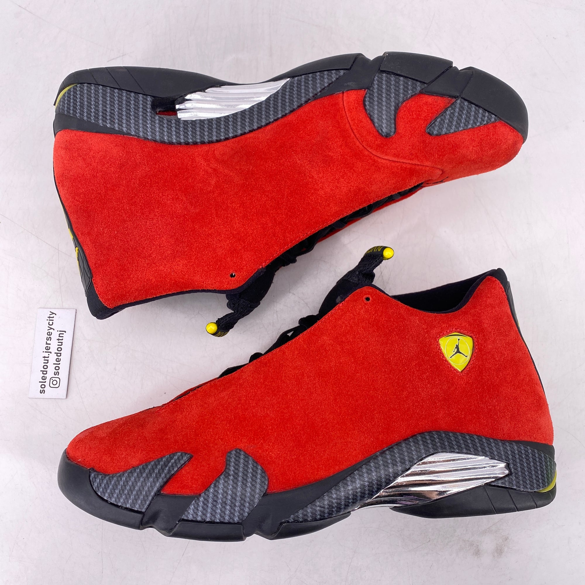 Air Jordan 14 Retro &quot;Ferrari&quot; 2014 Used Size 11.5