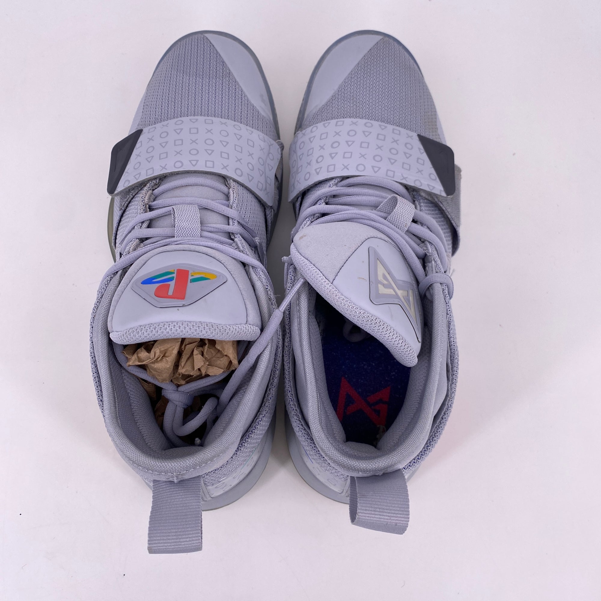 Nike PG 2.5 &quot;Playstation Wolf Grey&quot; 2018 Used Size 10