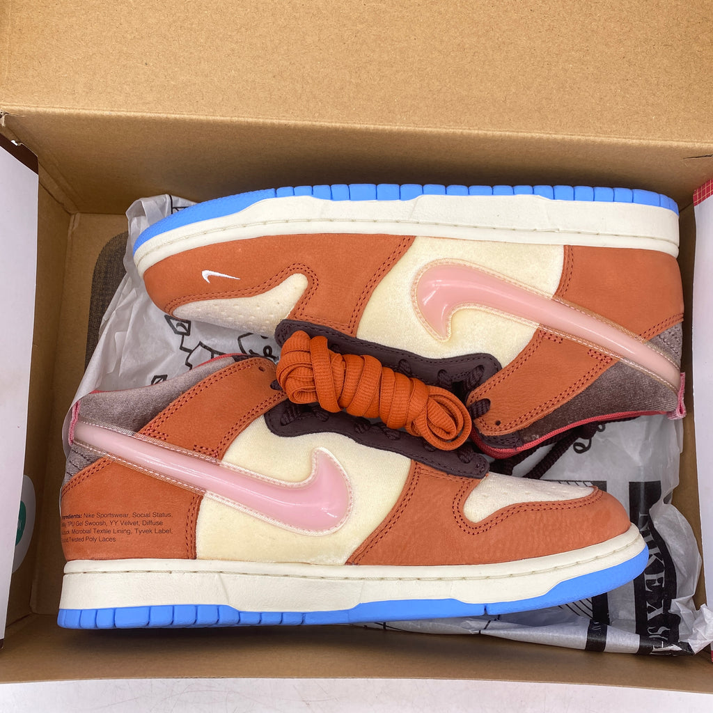 Nike Dunk Mid "Chocolate Milk Ss" 2021 New Size 8