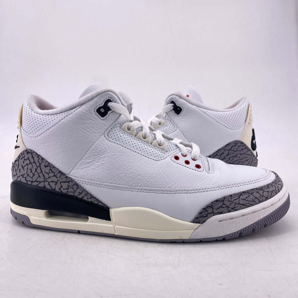 Air Jordan 3 Retro "White Cement Reimagined" 2023 Used Size 10.5