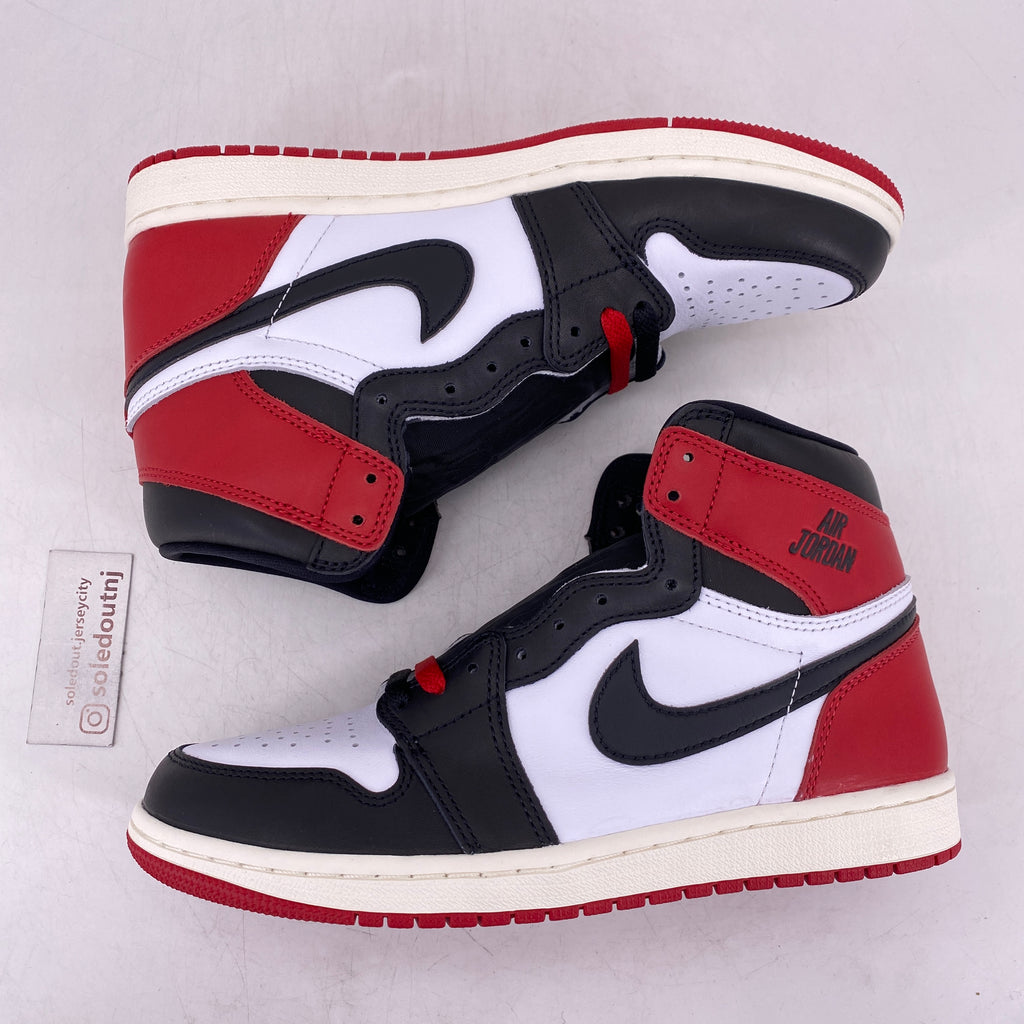 Air Jordan 1 Retro High OG "Black Toe Reimagined" 2025 New Size 8