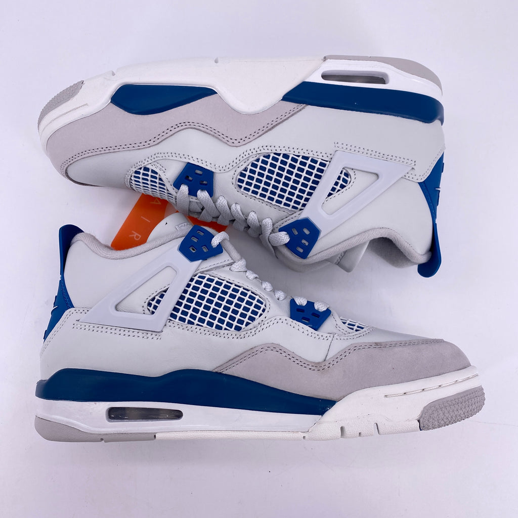 Air Jordan (GS) 4 Retro "Military Blue" 2024 New Size 6.5Y