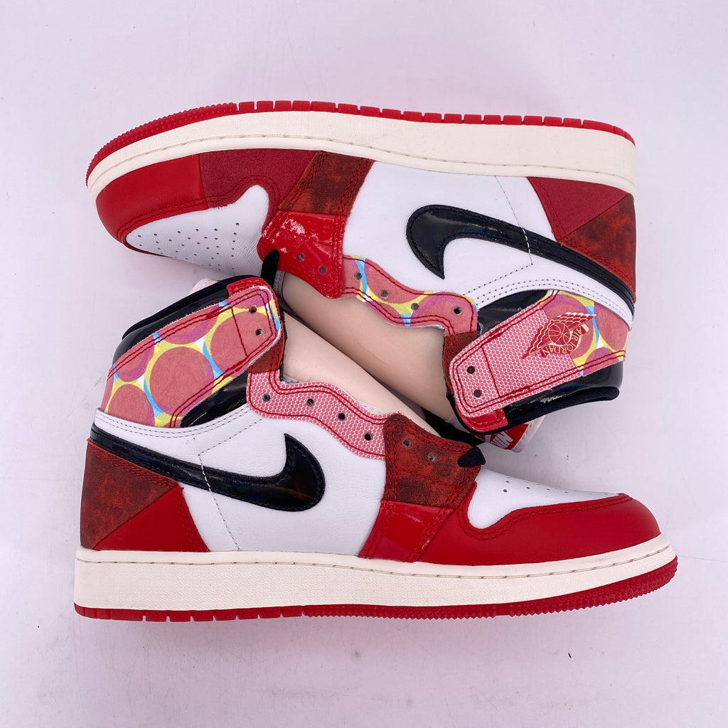Air Jordan (GS) 1 Retro High OG "Spider-Verse" 2023 New Size 7Y