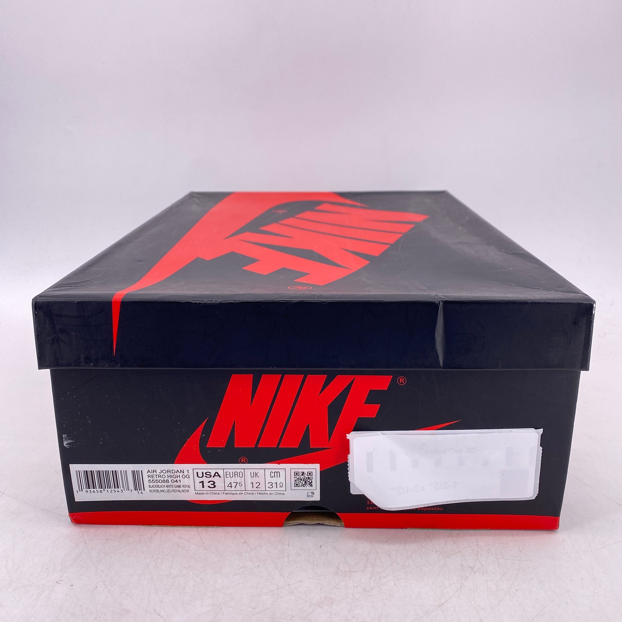 Air Jordan 1 Retro High OG &quot;Royal Toe&quot; 2020 Used Size 13