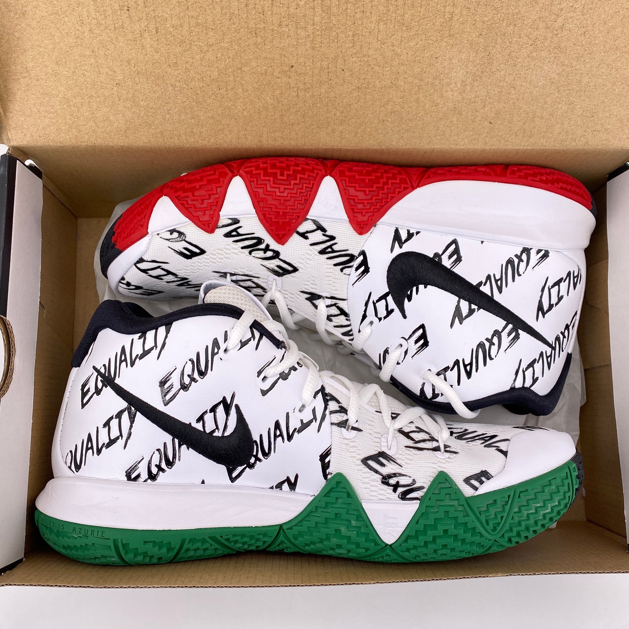 Nike Kyrie 4 &quot;Bhm&quot; 2018 New Size 8