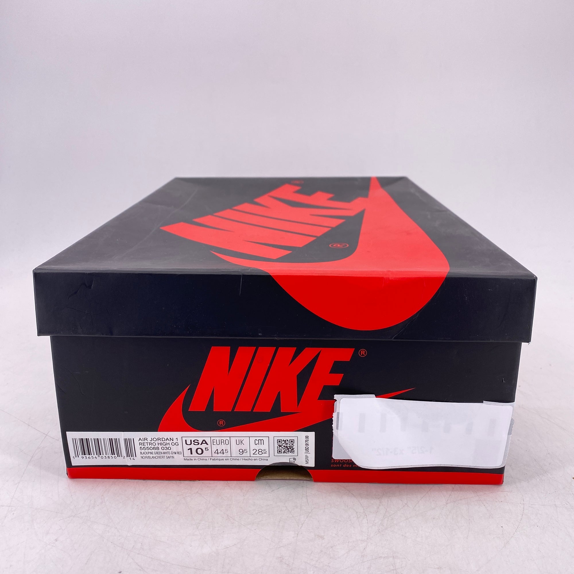 Air Jordan 1 Retro High OG &quot;Pine Green&quot; 2020 Used Size 10.5