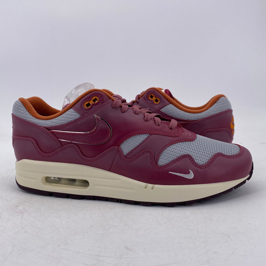 Nike Air Max 1 / Patta "Rush Maroon" 2021 New Size 11.5