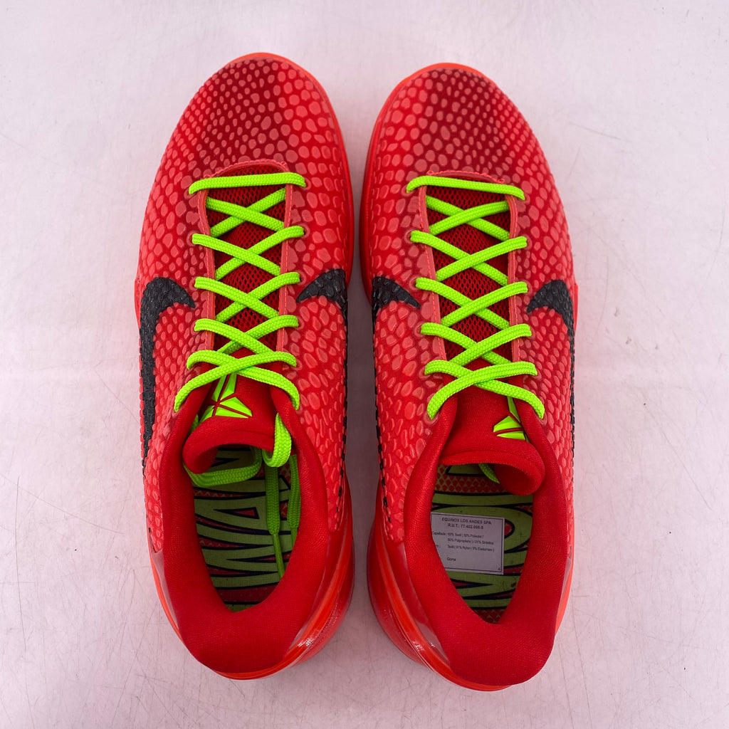 Nike Kobe 6 Protro "Reverse Grinch" 2023 Used Size 9.5