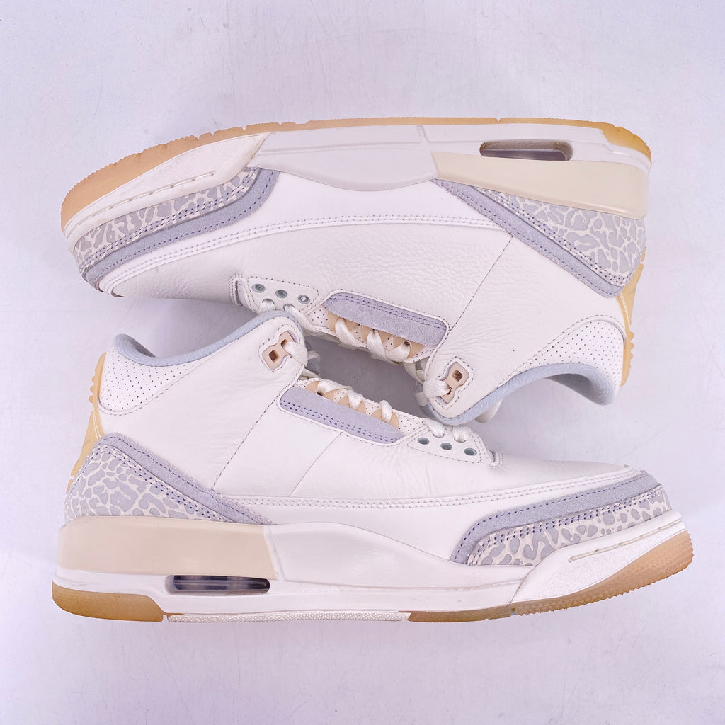 Air Jordan 3 Retro "Craft Ivory" 2024 Used Size 8.5