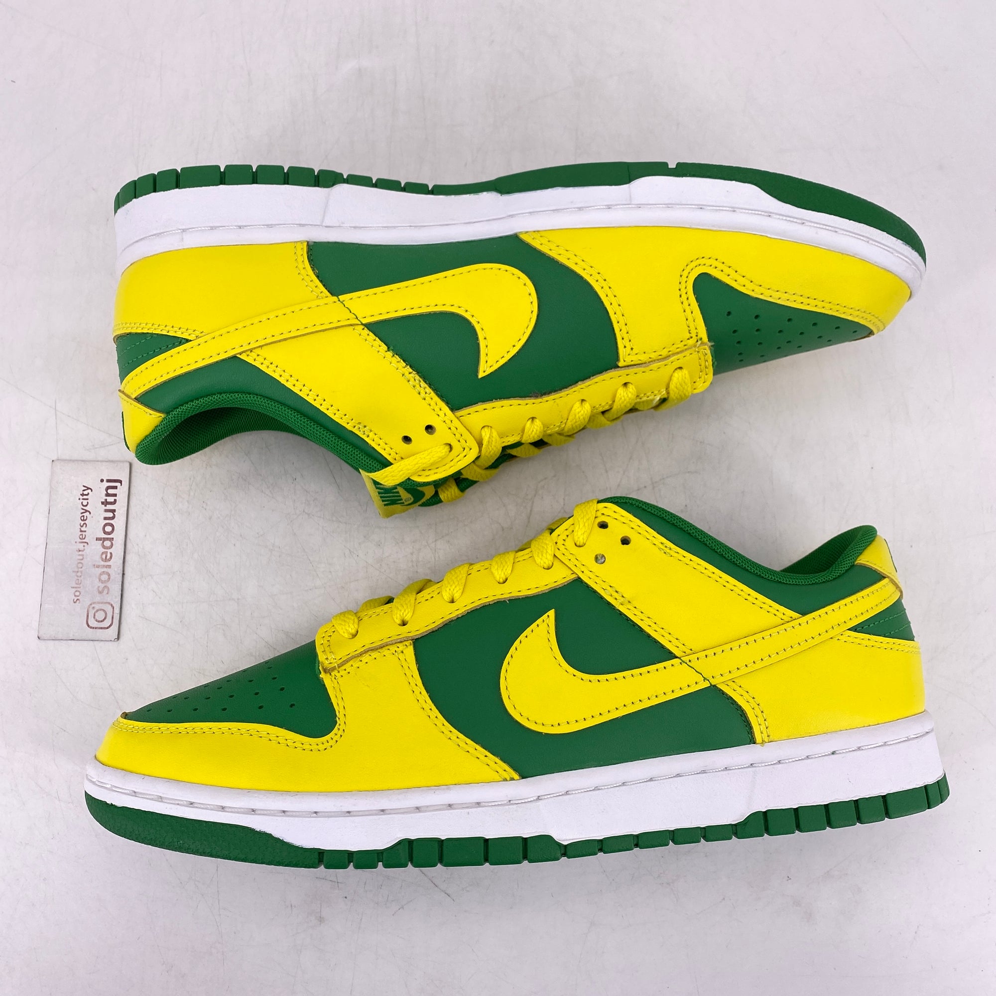 Nike Dunk Low &quot;Reverse Brazil&quot; 2023 New Size 10.5