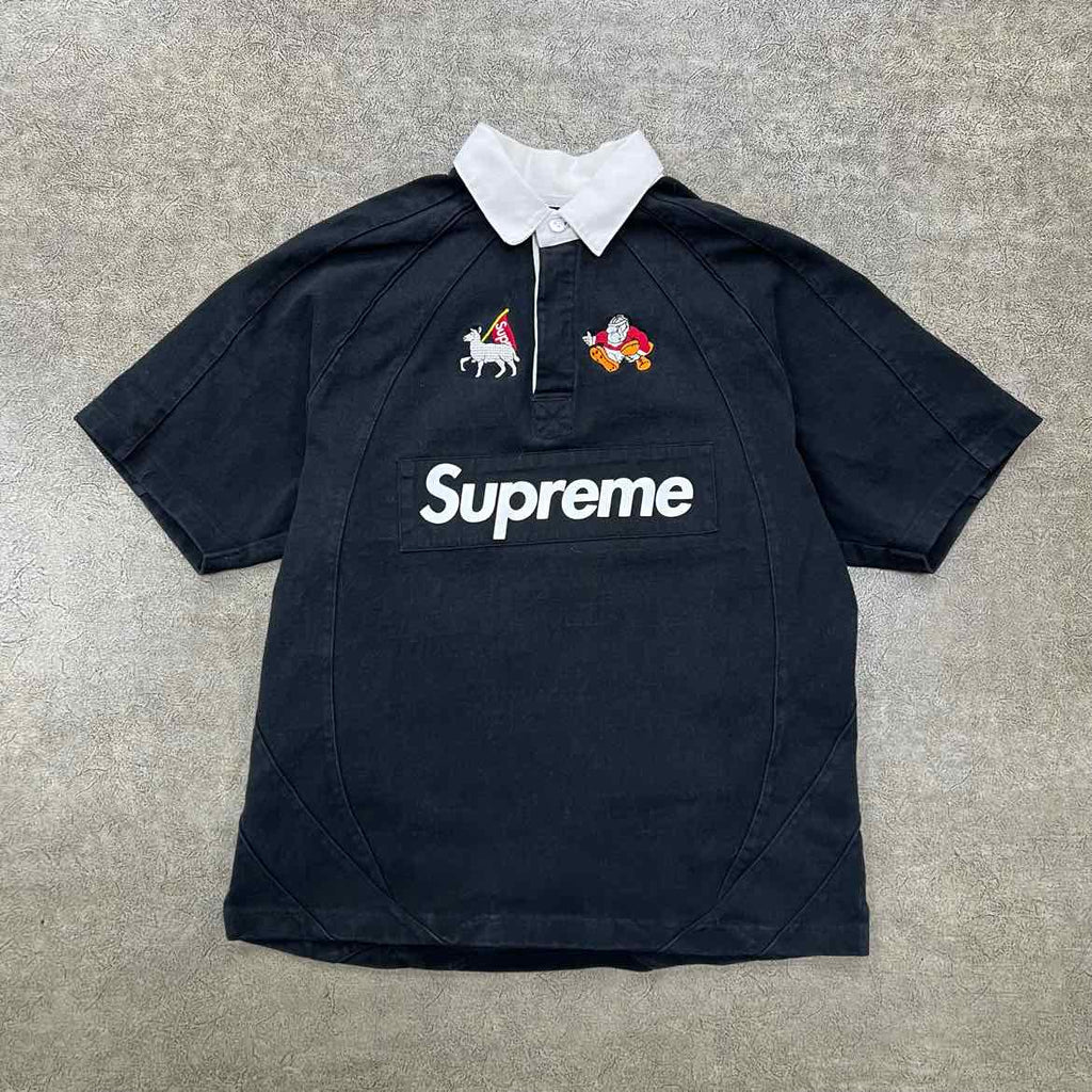 Supreme Polo "S/S RUGBY" Black Used Size S