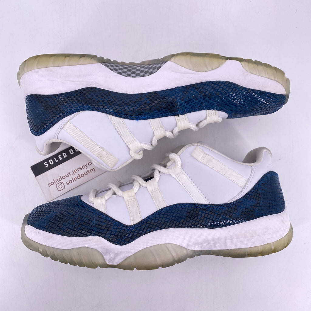 Air Jordan 11 Retro Low "Snake Navy" 2019 Used Size 10