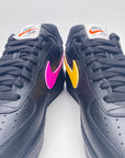 Nike Air Force 1 "Swoosh Pack Black" 2018 New Size 8