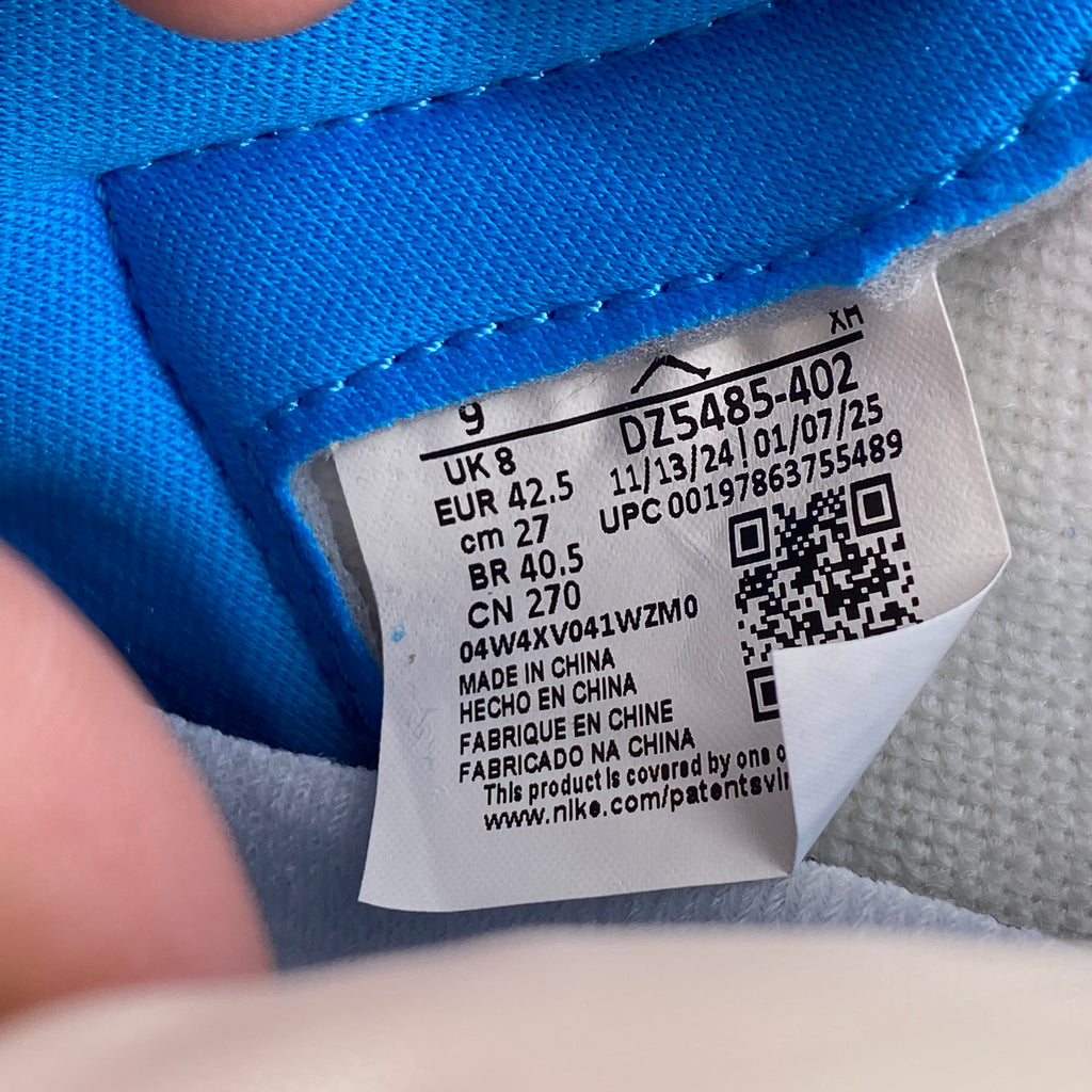 Air Jordan 1 Retro High OG "Unc Reimagined" 2025 New Size 9