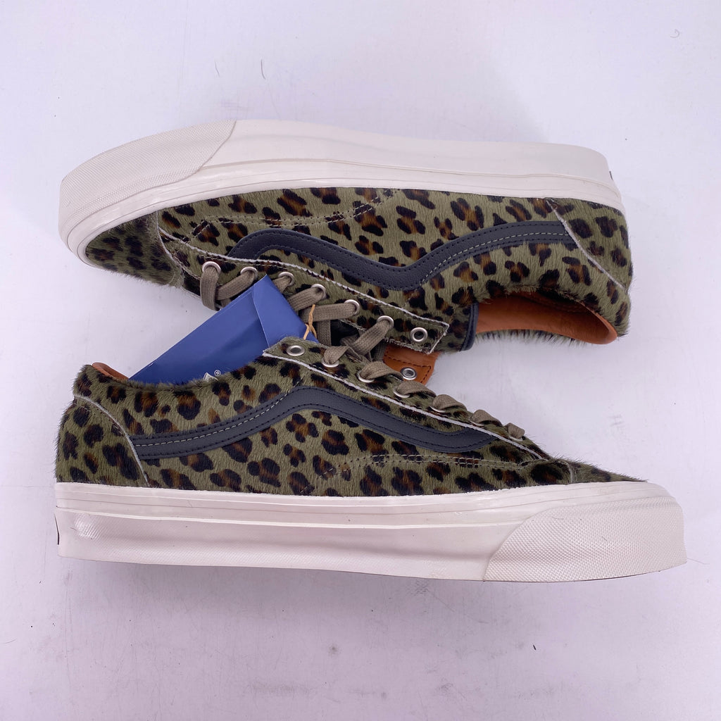 Vans Old Skool 36 LX "Pony Cheetah Olive"  New Size 11.5