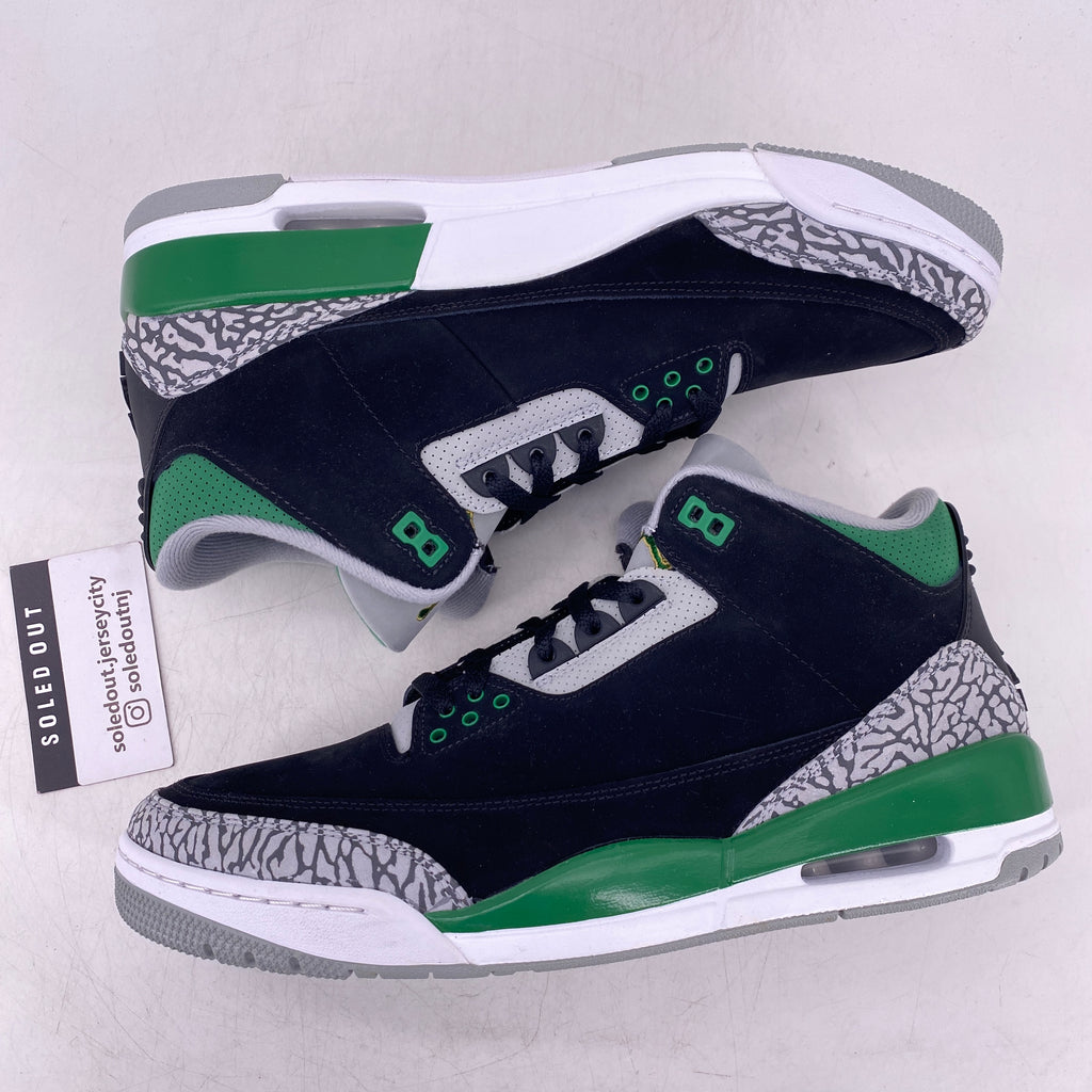 Air Jordan 3 Retro "Pine Green" 2021 New Size 12