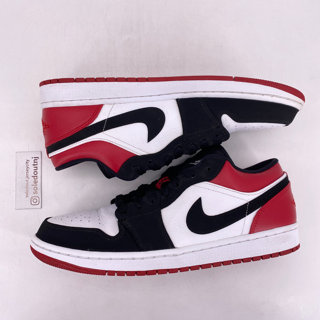 Air Jordan 1 Low "Black Toe" 2019 Used Size 11.5