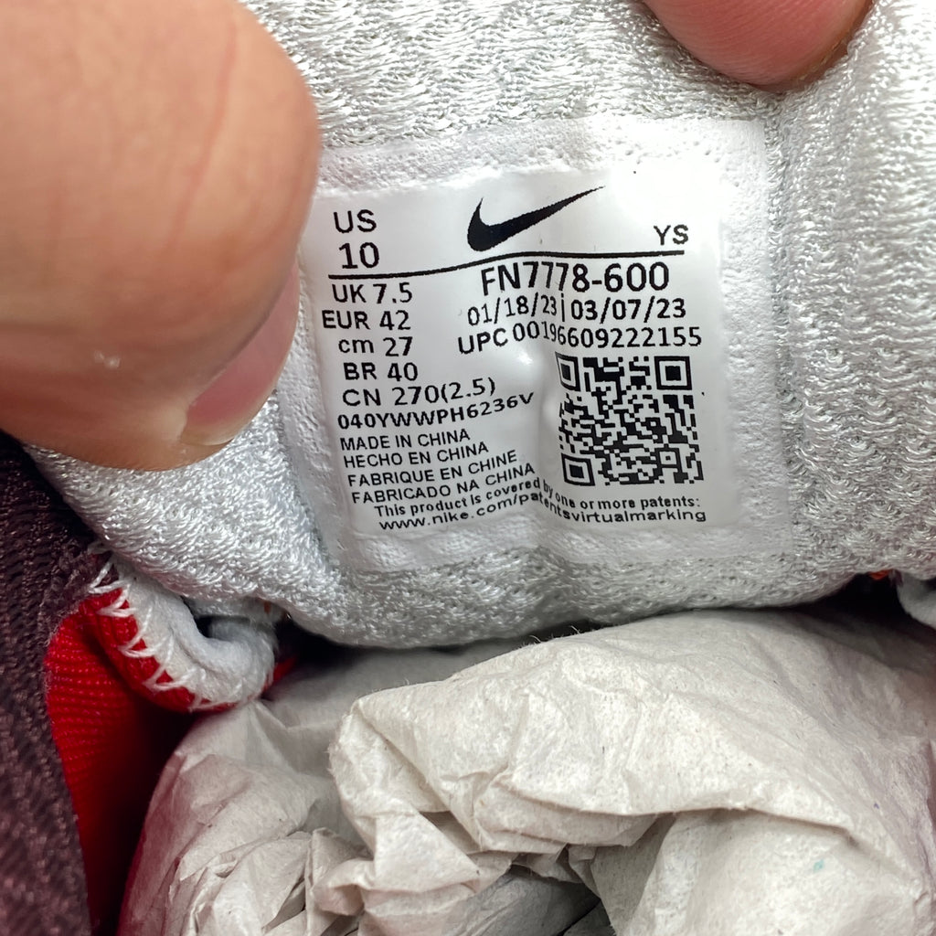 Nike (W) Zoom Vomero 5 "Mystic Red" 2023 Used Size 10W