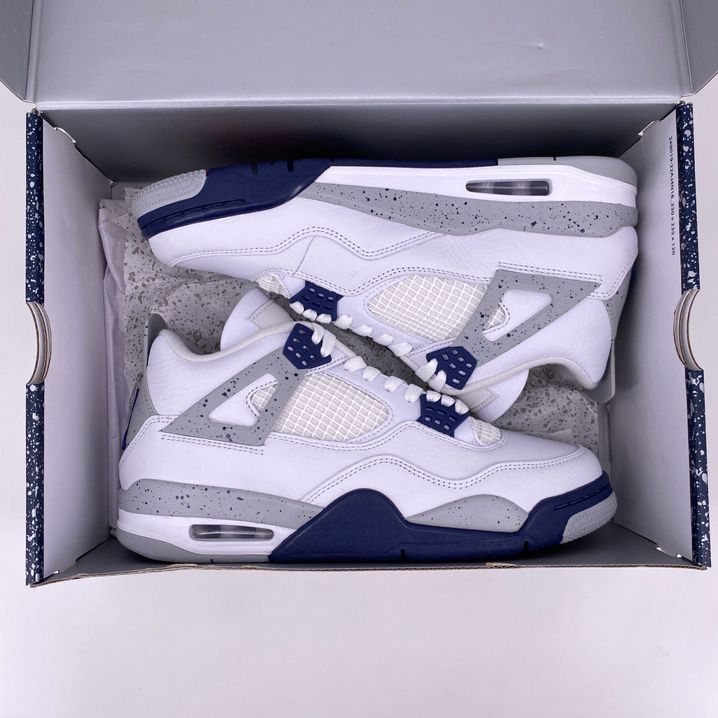 Air Jordan 4 Retro "Midnight Navy" 2022 Used Size 9