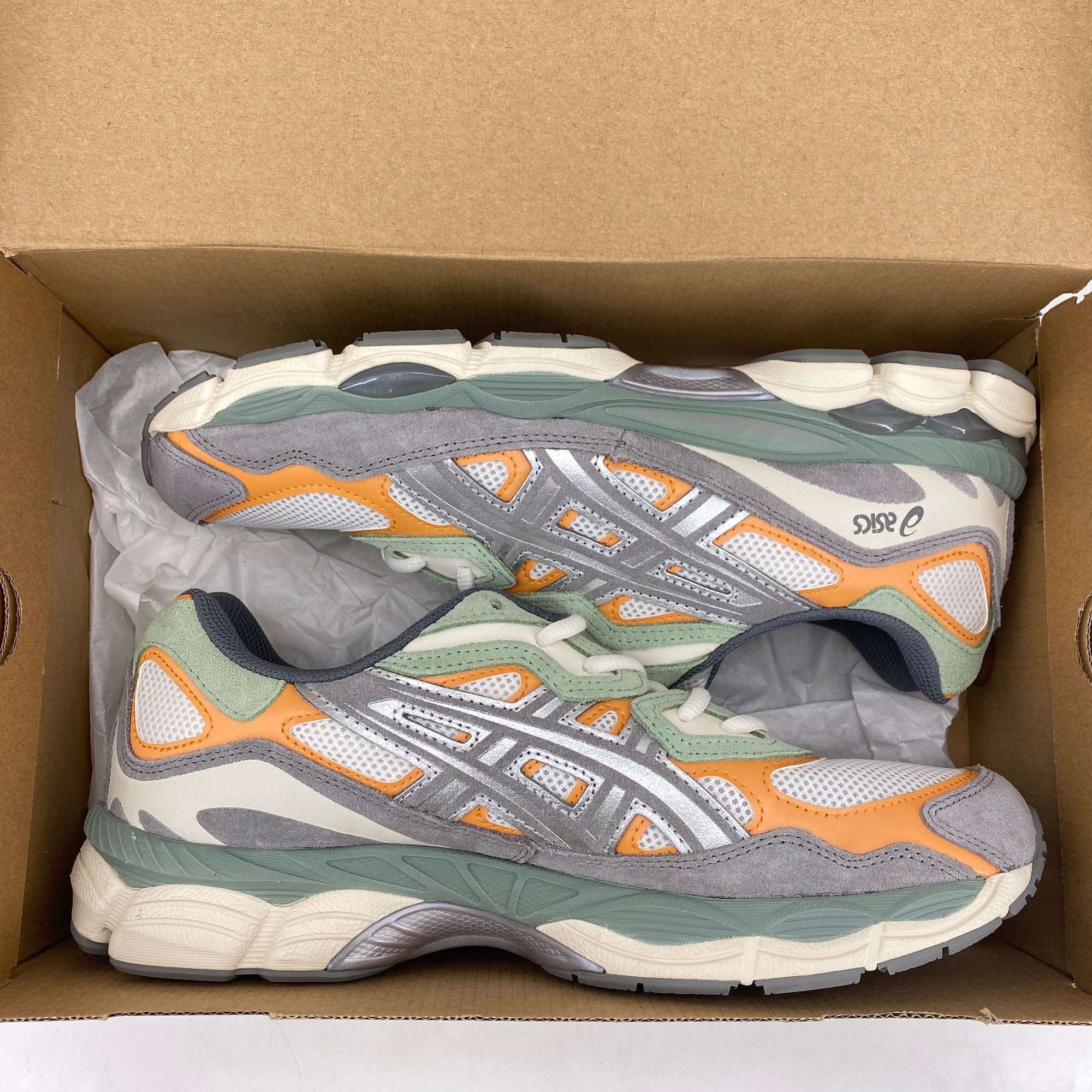 Asics Gel-NYC &quot;Cream Clay Grey&quot; 2024 Used Size 9.5