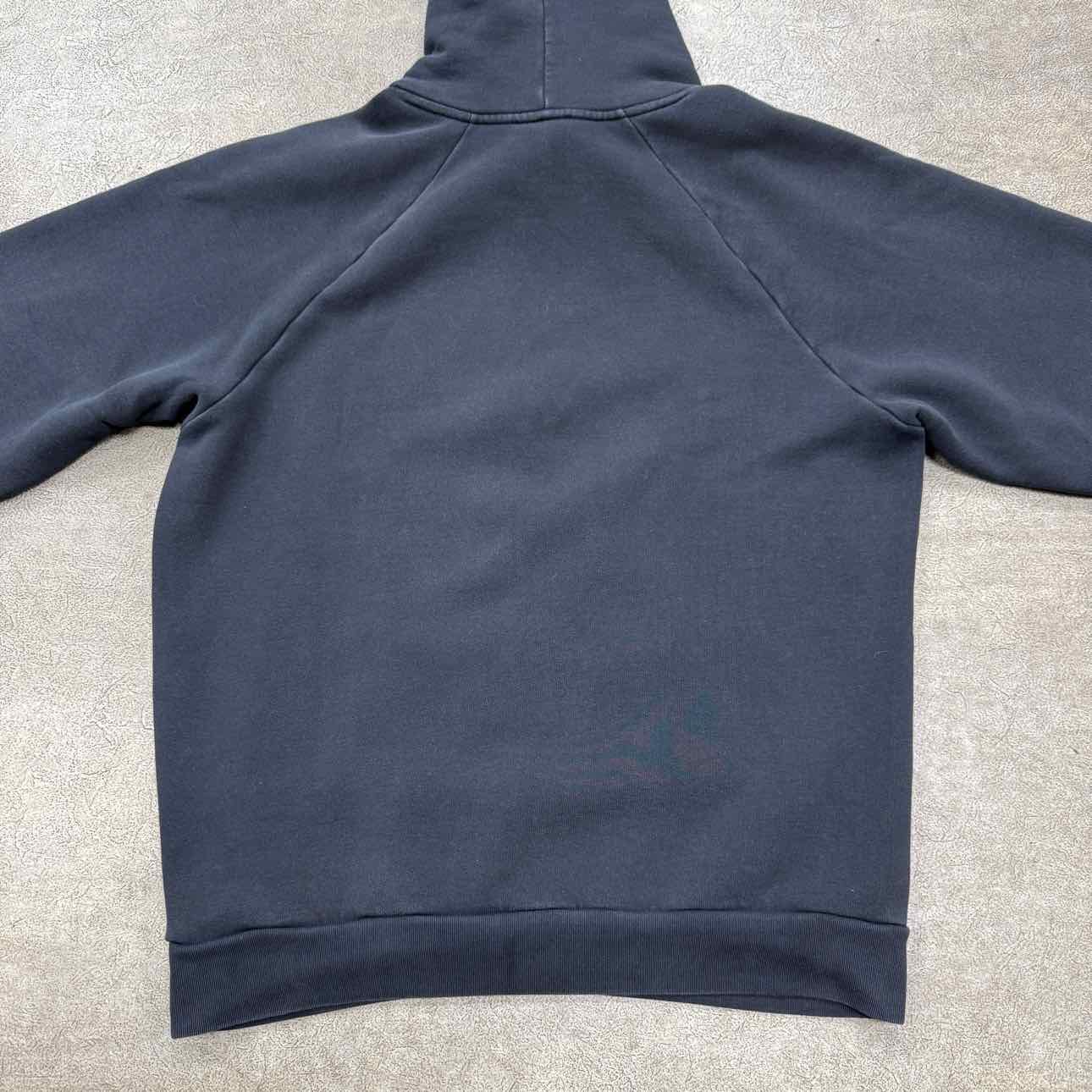 Balenciaga Hoodie &quot;COTTON LOGO&quot; Black Used Size XL