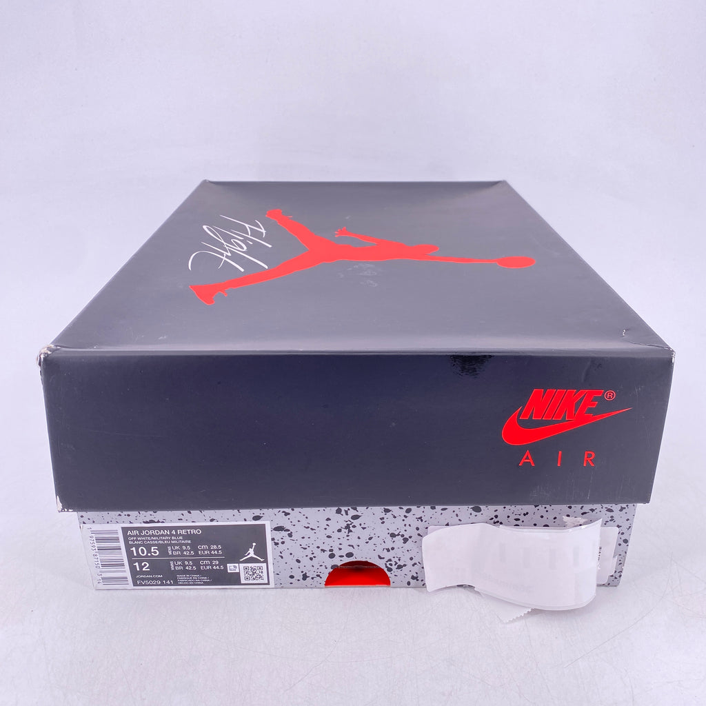 Air Jordan 4 Retro "Military Blue" 2024 Used Size 10.5
