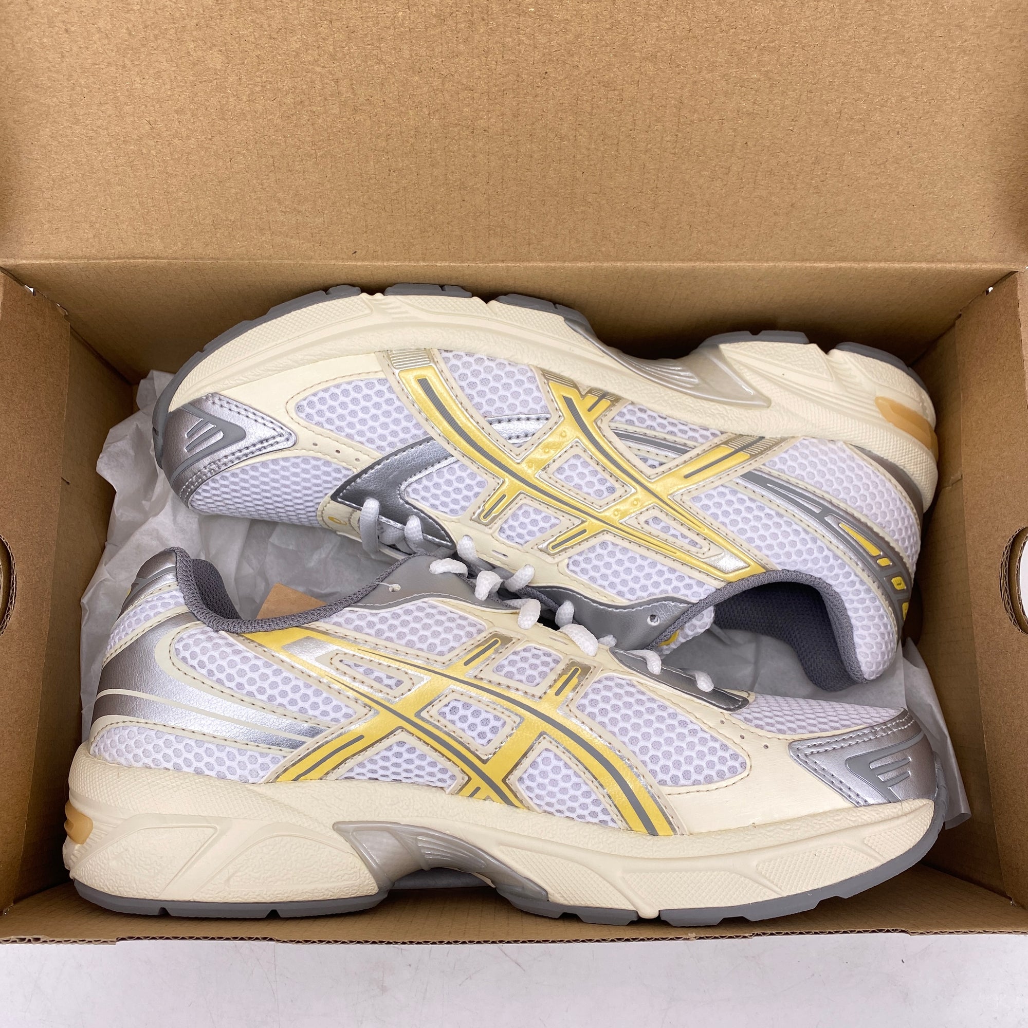 Asics (W) Gel-1130 &quot;White Faded Yellow&quot; 2024 New Size 8.5W