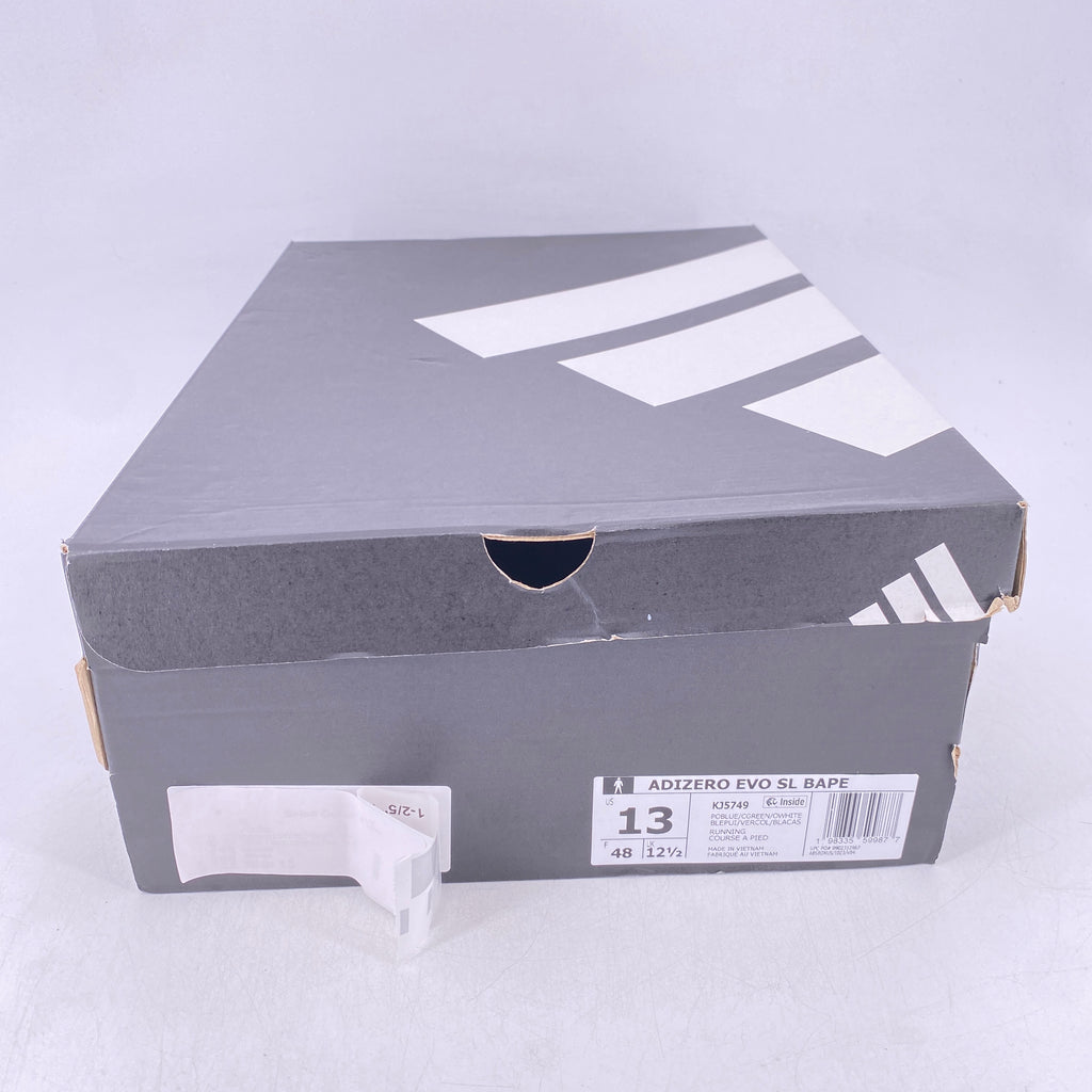 Adidas Adizero EVO SL "Bape Green Multi" 2026 Used Size 13