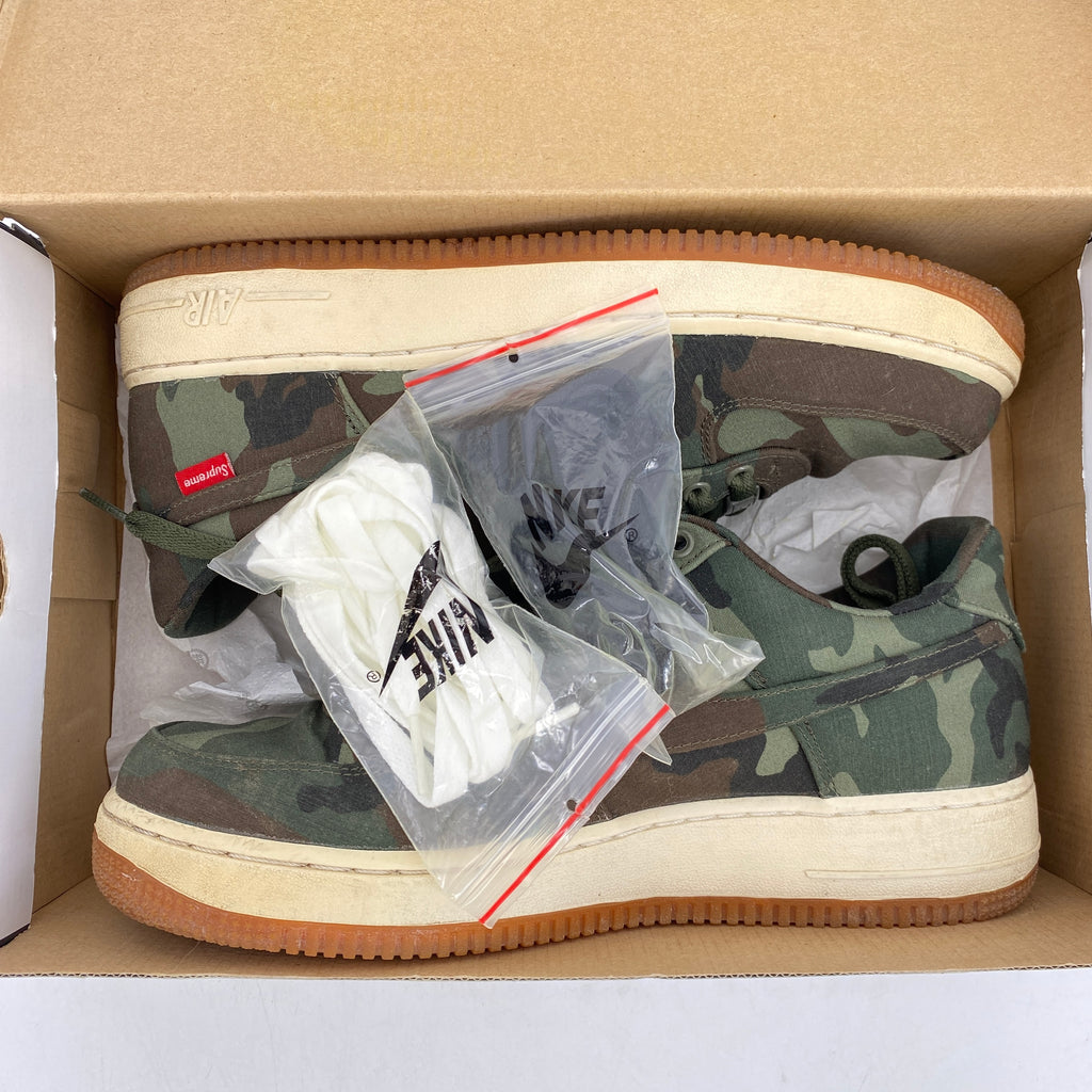 Nike Air Force 1 Low "Supreme Camo" 2012 Used Size 9