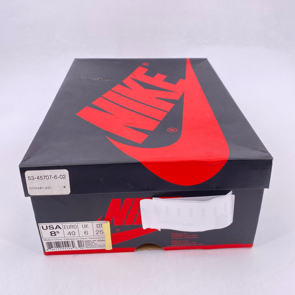 Air Jordan (W) 1 Retro High OG "Unc Patent" 2019 Used Size 8.5W