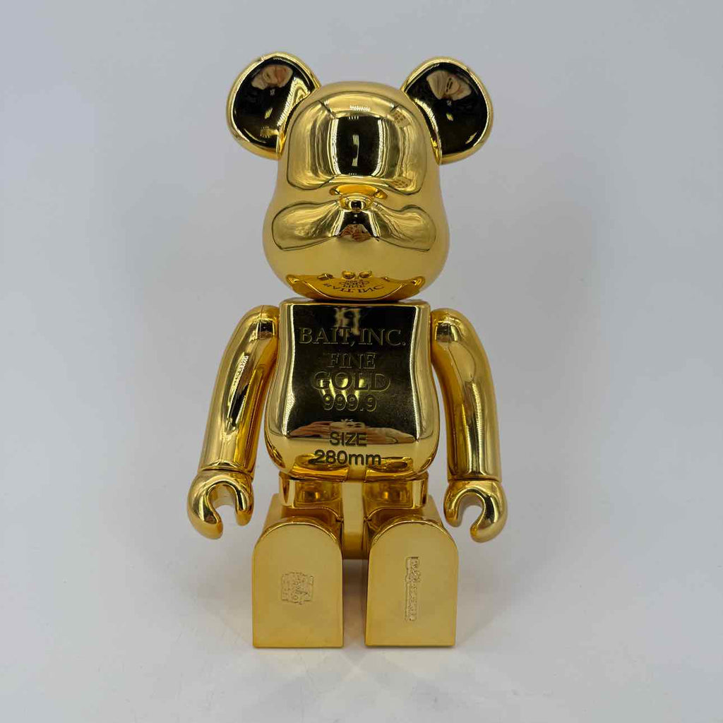 Bearbrick Figure "BAIT" Used Gold Size 400%