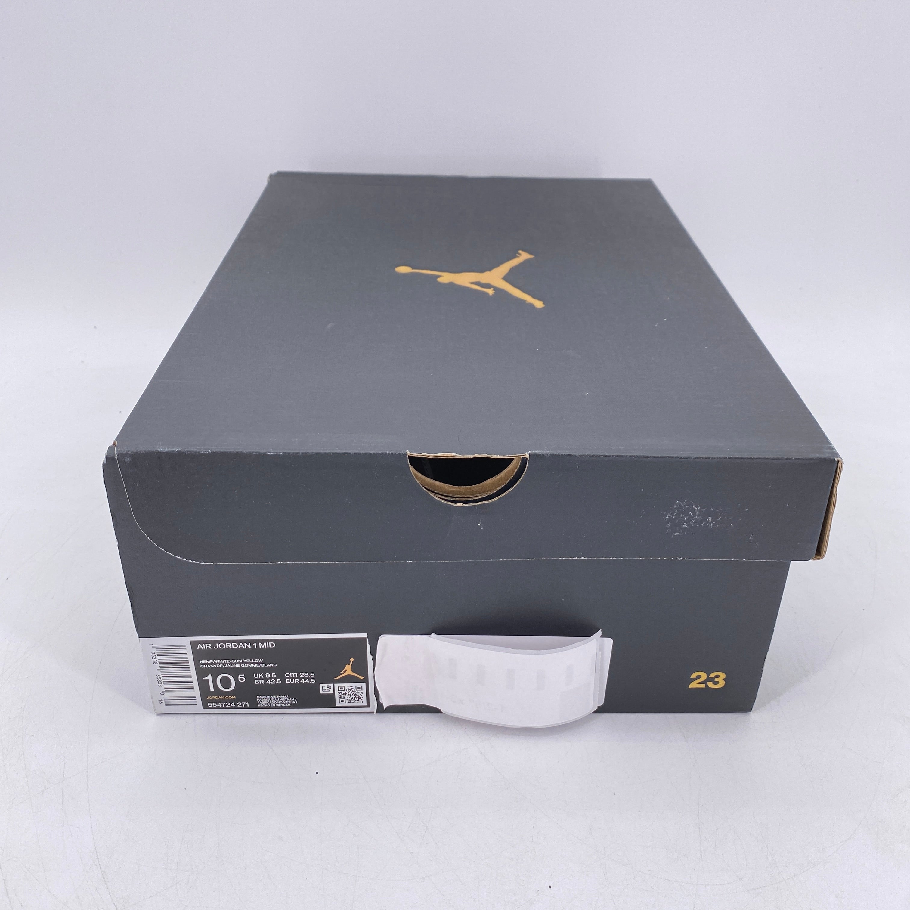 Air Jordan 1 Mid &quot;Tan Gum&quot; 2021 New Size 10.5