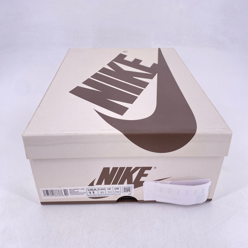 Air Jordan 1 Low OG SP "Travis Scott Medium Olive" 2024 New Size 11