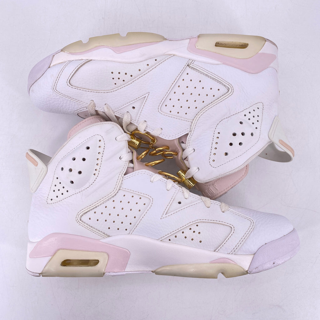 Air Jordan (W) 6 Retro "Gold Hoops" 2021 Used Size 11.5W