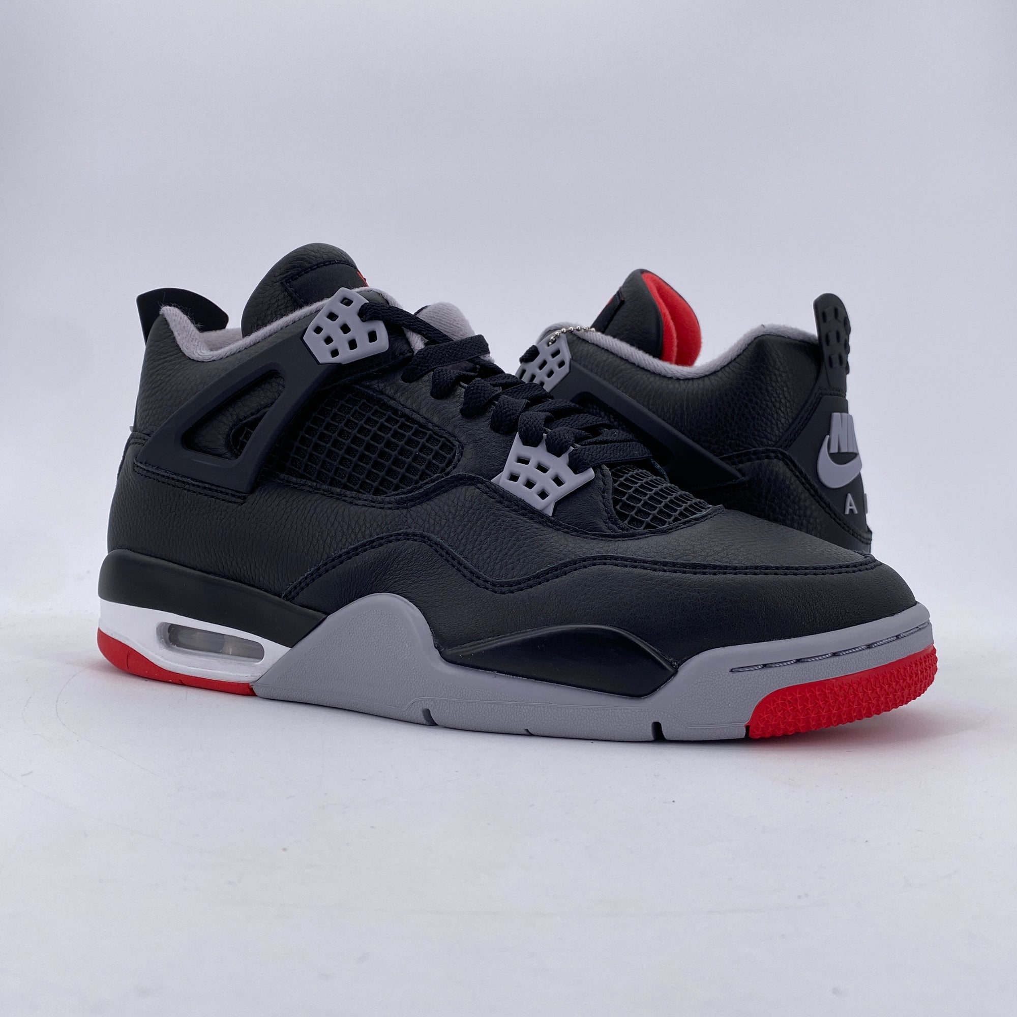 Air Jordan 4 Retro &quot;Bred Reimagined&quot; 2024 New Size 10.5