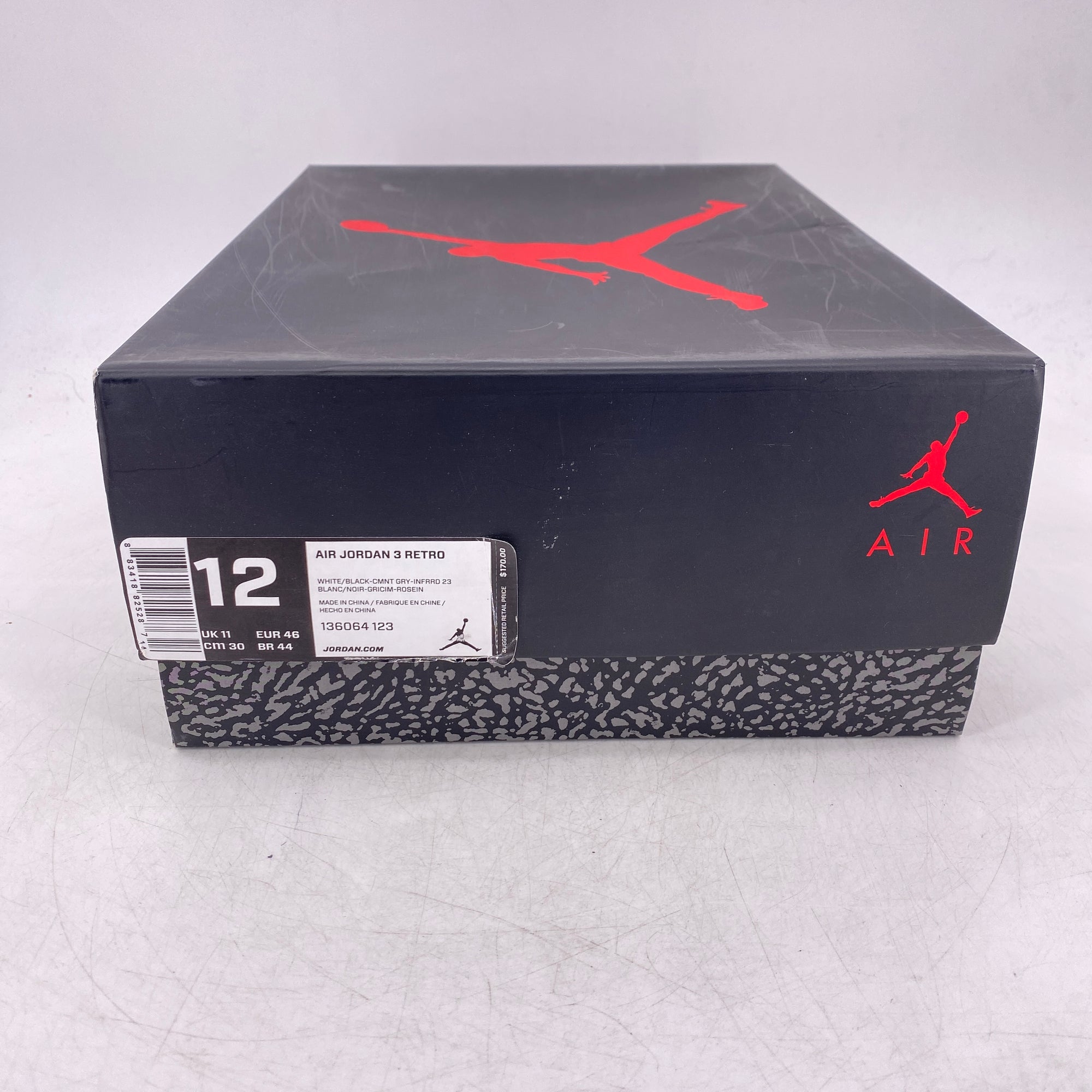 Air Jordan 3 Retro &quot;Infrared 23&quot; 2014 Used Size 12