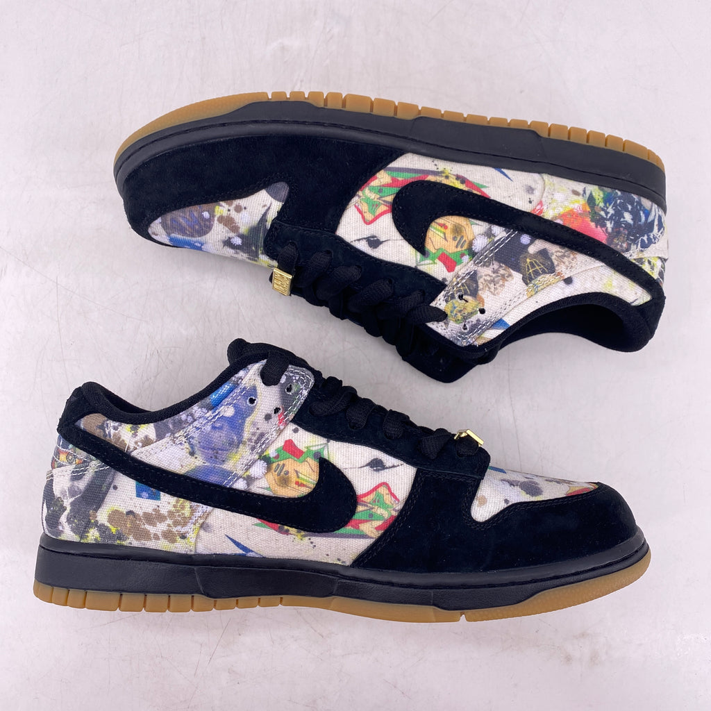 Nike SB Dunk Low OG QS "Supreme Rammellzee" 2023 New Size 10.5