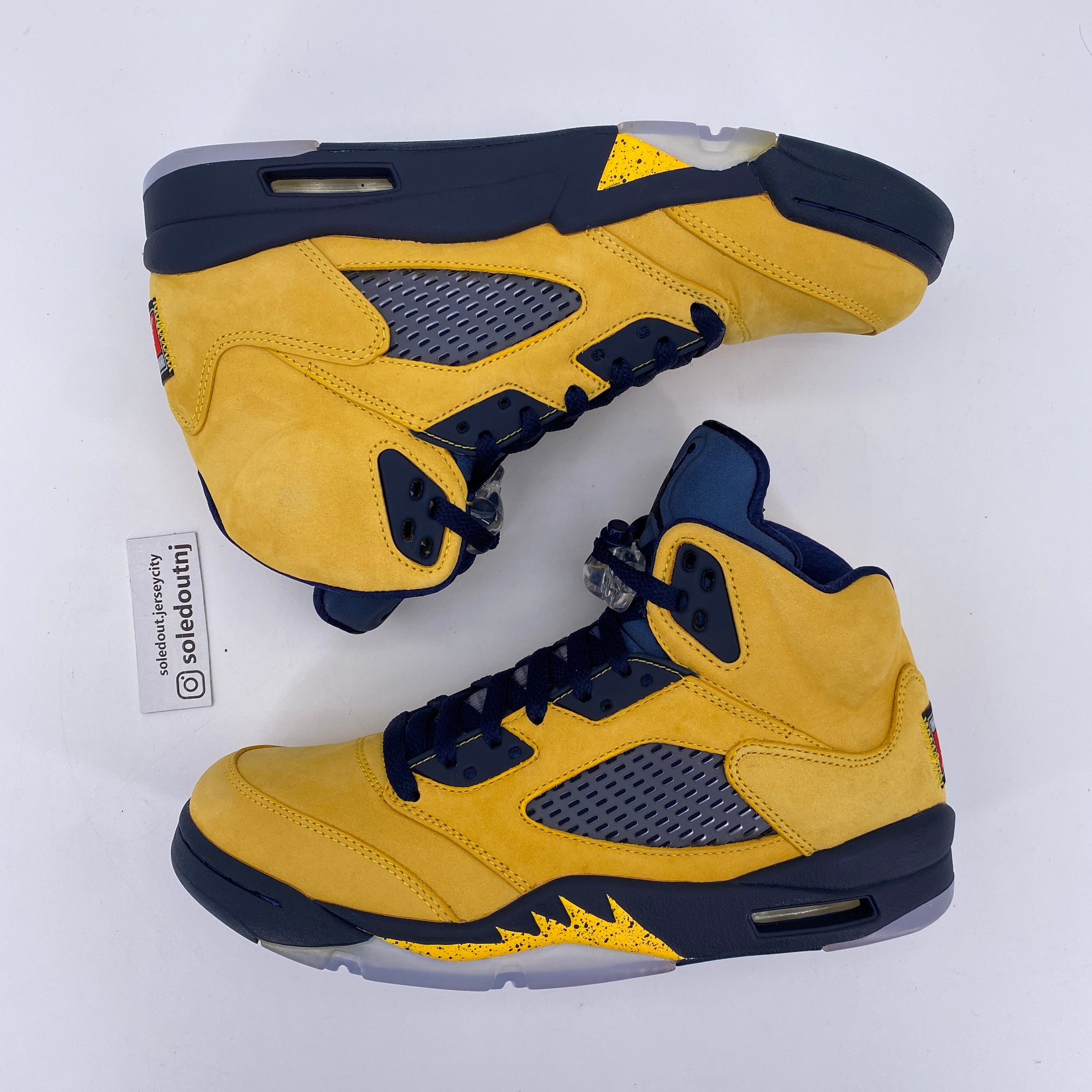 Air Jordan 5 Retro SE &quot;Michigan&quot; 2019 New Size 8.5