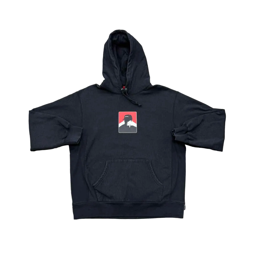 Supreme Hoodie "PORTRAIT" Black Used Size L