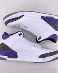 Air Jordan 3 Retro "Dark Iris" 2022 Used Size 11.5